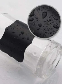 48入組玻璃罐貼紙,具有黑板標籤的葡萄酒瓶pvc玻璃瓶貼紙 - 黑色 - 查看 5