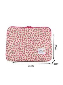 1 Túi In Hoa Cho Laptop 15/13 Inch Tương Thích Với Macbook - Nhiều màu - Xem 3