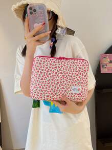 1 Túi In Hoa Cho Laptop 15/13 Inch Tương Thích Với Macbook - Nhiều màu - Xem 1