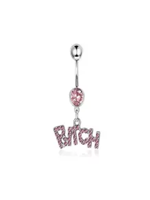 8 Sành điệu Lỗ rốn Bộ nhẫn - Hồng - Xem 3