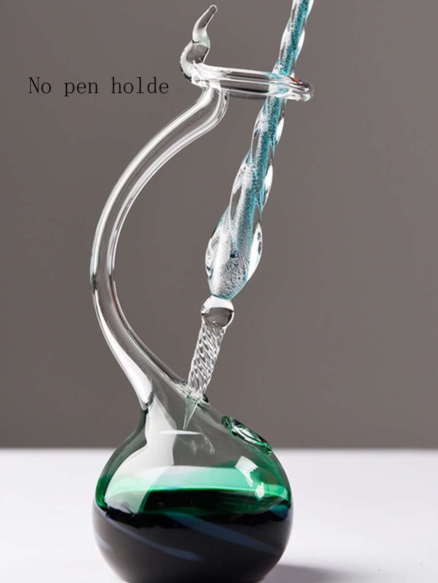 1pc Solid Color Dip Pen, Creative Multi-purpose Dip Pen For Drawing, Illustration - Baby Blue - View 1