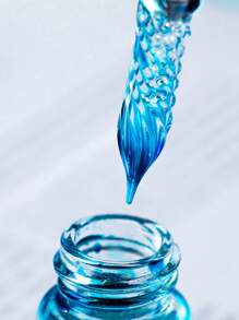 1pc Solid Color Dip Pen, Creative Multi-purpose Dip Pen For Drawing, Illustration - Baby Blue - View 3