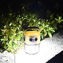 1 Pc Outdoor Camping Lamp, Portable Camping Lamp Tent Lamp Mobile Phone Charging Emergency Lighting - Warm White - View 3