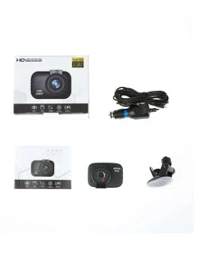 Cámara de tablero alta definición de coche - Negro - Ver 4