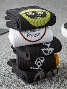 3/5/10 双随机女士街头个性化滑板袜 - 彩色 - 查看 3