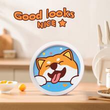 1入組圓框卡通DIY手工製作水鑽繪畫帶水鑽