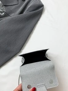 Wieczorowe torebki dla kobiet Prosty - Srebro - Zobacz 5