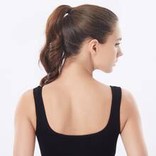 2 Packs Yoga Sports Bra, with Removable Pads, Sleep Bras for Women, Comfort Seamless Wireless Stretchy Sports Bra