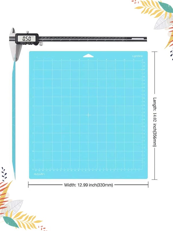 Premium Set of 4 12x12 Inch Engraver Cutting Mats with 4 Viscosity High Precision NonSlip