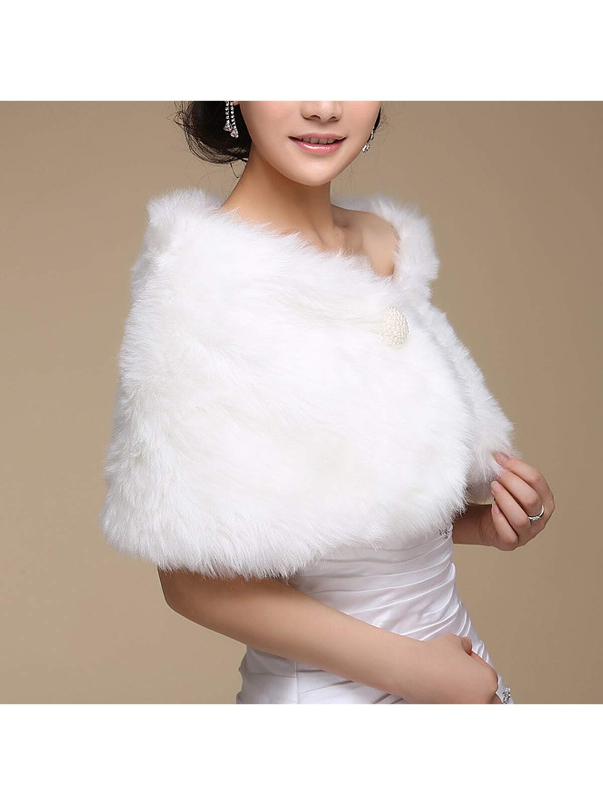 1 قطعة شال فاخر من القماش المخملي الناعم ذو لون أح...