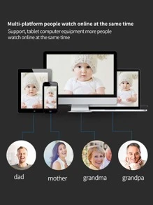 Home Security Camera - White - View 9