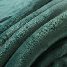 Sherpa Fleece Throw Blanket for Couch - Bedding Thick and Warm Blankets for All Seasons, Soft and Fuzzy Throw Blanket Queen size Flannel comforter Green - Green - View 4