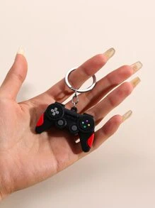 1 pieza Llavero con dije de mando de videojuegos para hombre, accesorio de regalo, accesorio para coche, bolso, escuela, estilo gótico y Y2K - Multicolor - Ver 3