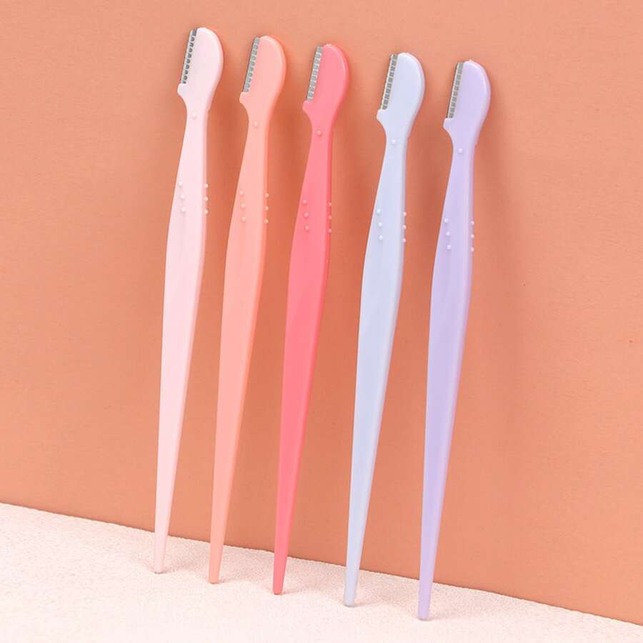 Women's Eyebrow Razor, 5pcs Eyebrow Shaper In 5 Colors, Dermaplaning ...