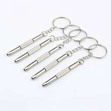 2pcs Multifunctional Mini Eyeglass & Watch Screwdriver Tool - Silver - View 2