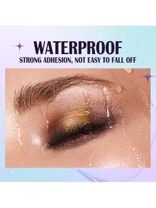 brillante Sombras de ojos líquida Set 10 colores dorado Sombra de ojo marrón brillante Sombra de ojo - Set de sombras de ojos líquidas 10 colores - Ver 6