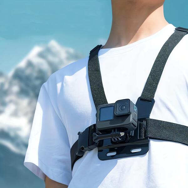 Riemen Bevestiging Voor Gopro Hero 13 12 11 10 9 8 7 6 5 4 Sessie 3 2 MAX Zwart Accessoires Verstelbare Borstbevestiging Harnas Borstband Riem Voor DJI OSMO Action 5Pro/4/3