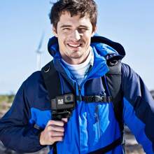 Backpack Clip Holder For Gopro Hero 13 12 11 10 9 8 Black 7 6 5 4 3 Accessories 360-Degree Rotation Clip For YI 4K SJ4000 DBPOWER AKASO EKEN H9R - Black - View 5