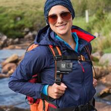 Backpack Clip Holder For Gopro Hero 13 12 11 10 9 8 Black 7 6 5 4 3 Accessories 360-Degree Rotation Clip For YI 4K SJ4000 DBPOWER AKASO EKEN H9R - Black - View 6