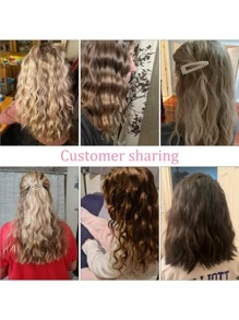 Rizador de cabello triple barril cerámico barberia - Rosa - Ver 8