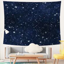 Star Sky Scenery Pattern Tapestry Wall Hanging Decoration Cloth For European And American Style House And Apartment Upgrade Background Cloth - A21-12 - View 1