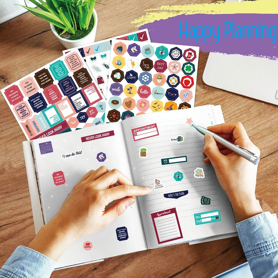 219 Aesthetic Planner Stickers 1500+ Stunning Design Accessories Enhance And Simplify Your