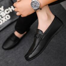 Men's Formal And Casual Loafers - Black - View 1