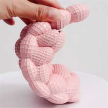 Couple's Lychee Ball Decor Round Toe Anti-slip Lightweight Creative Slippers, Fashionable - Pink - View 8