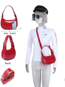 Women Crossbody - 綠色 - 查看 3