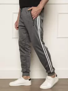 Men Sweatpants - Dark Grey - View 1