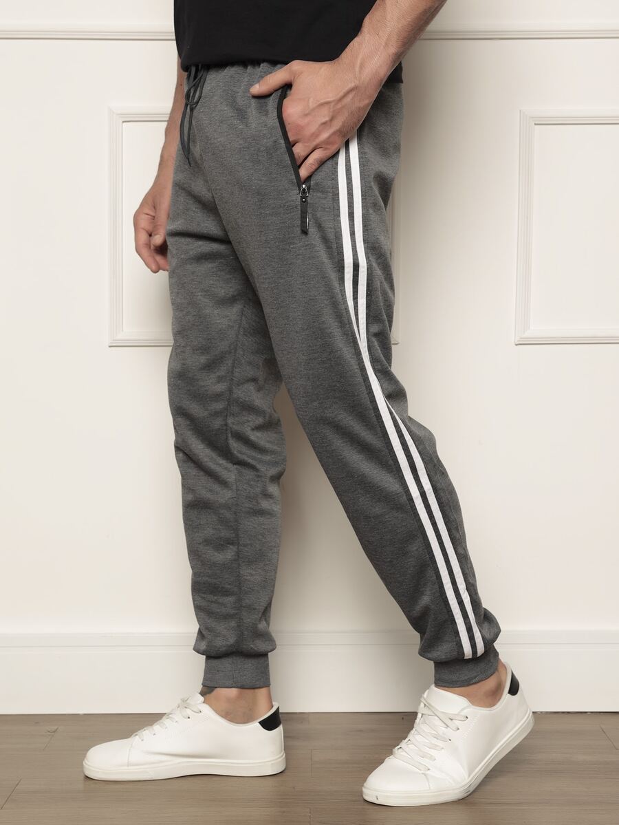 Men Sweatpants - Dark Grey - View 1