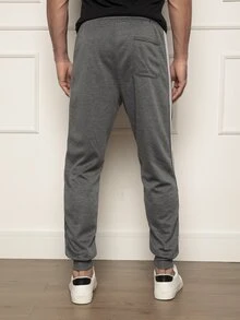 Men Sweatpants - Dark Grey - View 4