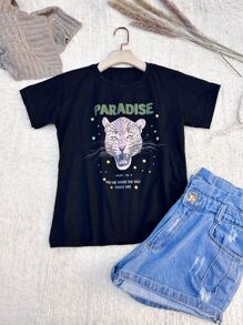 Women T-Shirts - màu đen - Xem 2