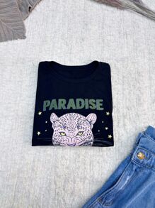 Women T-Shirts - màu đen - Xem 4