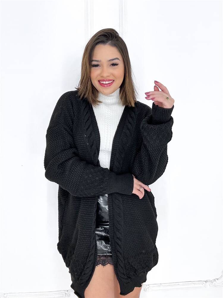 Women Cardigans - Black - View 1