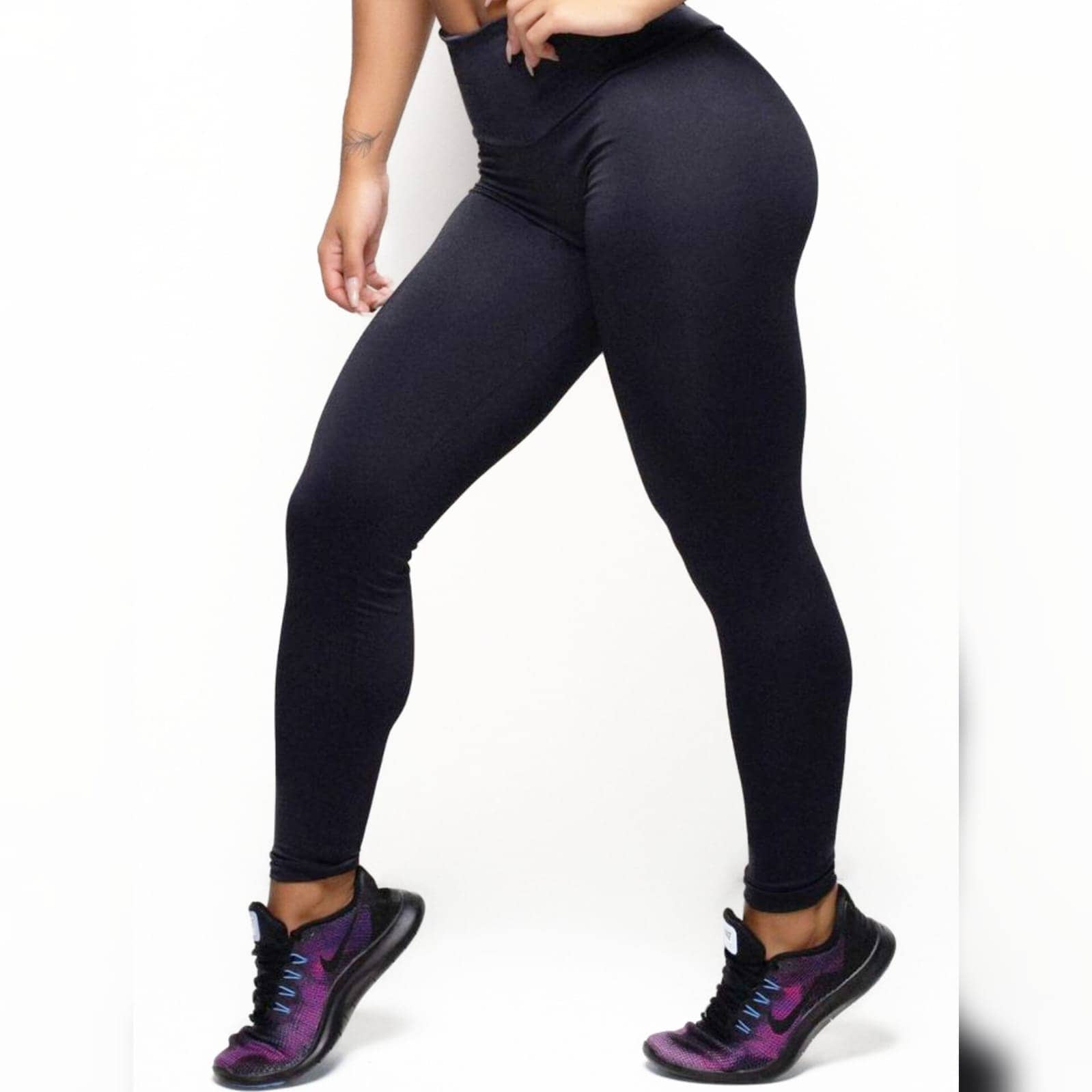 High Waist Suplex Leggings - màu đen - Xem 1