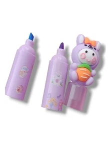 Marcatextos Resaltador Kawaii Torre - Multicolor - Ver 2