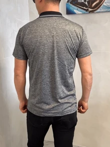 Men T-Shirts - 灰色 - 查看 3