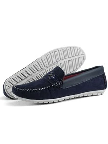 Men Loafers - 藏蓝色 - 查看 2