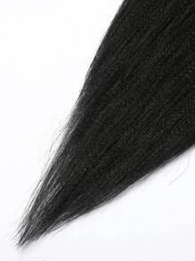Easy Braid Pre Stretched Braiding Hair 26Inch 1 Pack Black Hair Products For Natural Hair Kanekalon Braiding Hair Pre Stretched Hot Water Setting Box Braid Crochet Hair Extensions