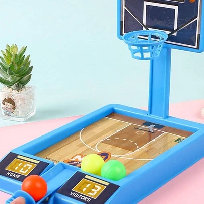1 ชุด ของเล่นบาสเกตบอลขนาดเล็ก ผ่อนคลายความเครียด สำหรับเล่นในร่ม/กลางแจ้ง
