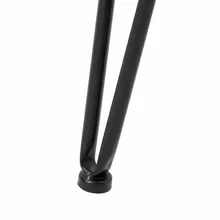 COZAYH 2-Piece Modern Farmhouse Living Room Coffee Table Set, Nesting Coffee Table Round Natural Wood Finish - White Ring Pattern - View 11