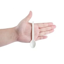 塑膠勺子適用於一次性餐具,甜品,冰淇淋,,派對,手工製作 - 乳白色 - 查看 5