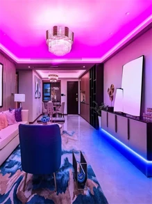 1pc 3m/5m/10m/15m RGB Led Strip Light With Wireless Control, USB And 24-key Infrared Remote Control Flexible Decorative Strip Light For Bedroom, Living Room, Party Atmosphere Decoration - Multicolor - View 4
