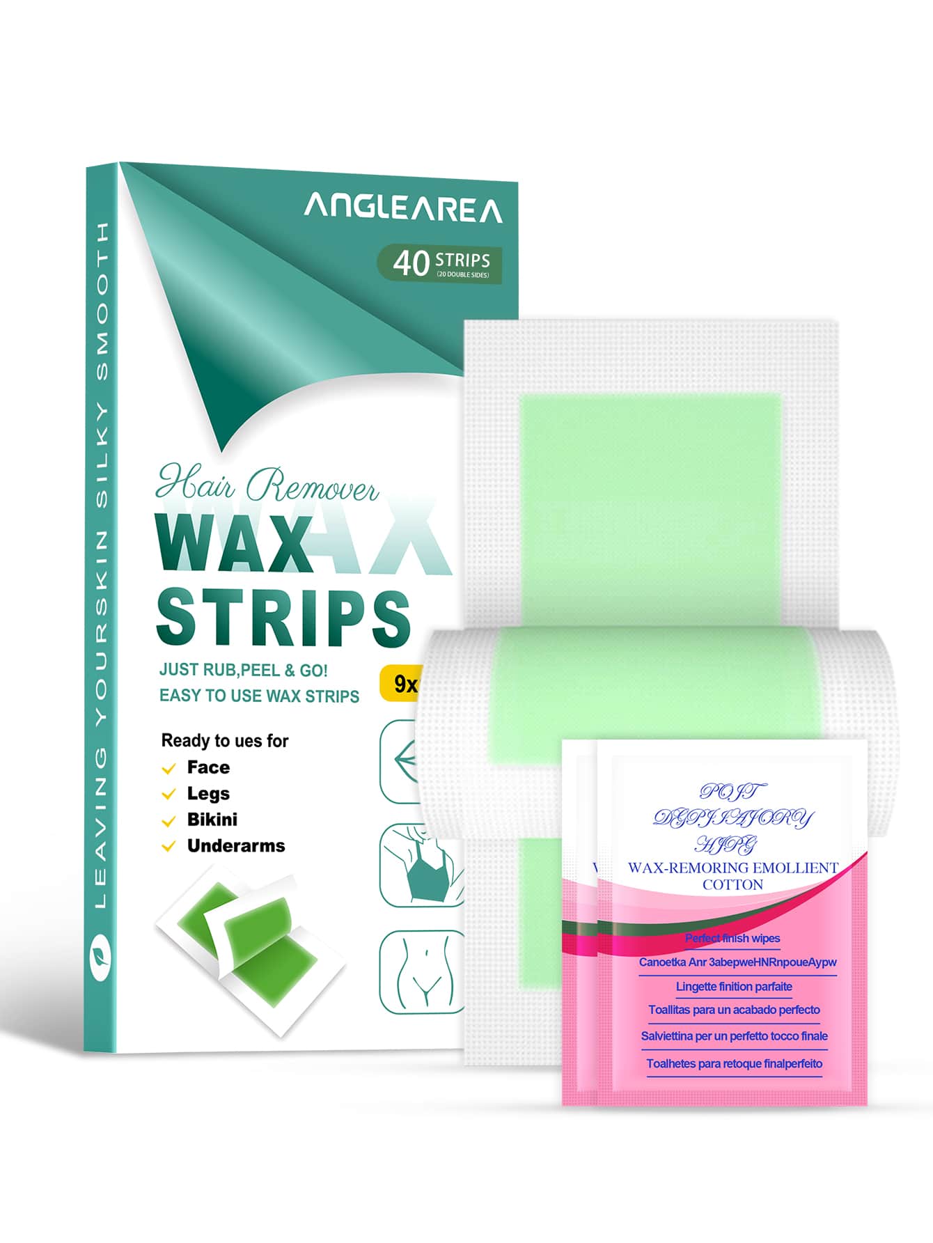 脫毛蠟條女士身體脫毛產品