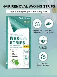 脫毛蠟條女士身體脫毛產品