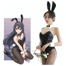 Sexy Rabbit Clothes For Sexy Underwear - 黑色 - 查看 6