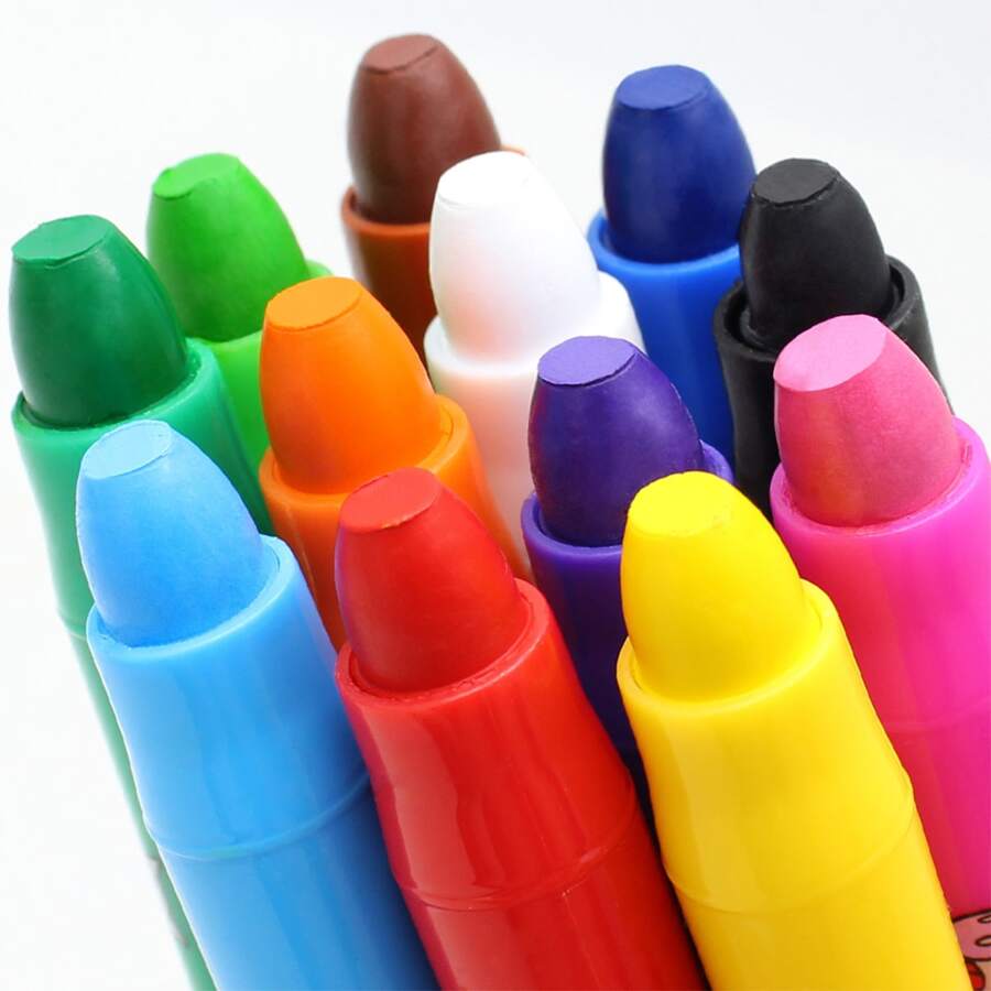 Flower Monaco Silky Crayons for Toddlers, Safe Non Toxic, Twistable ...