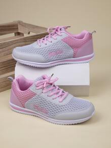 antideslizante transpirable tejido Zapatos deportivos para otoño invierno , cómodo con transpirable Zapatos de atletismo , ligero con casual - Multicolor - Ver 3
