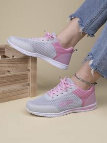antideslizante transpirable tejido Zapatos deportivos para otoño invierno , cómodo con transpirable Zapatos de atletismo , ligero con casual - Multicolor - Ver 2